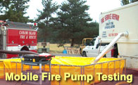 Link to the Fire Service Repair's Mobile Fire Pump Testing page.